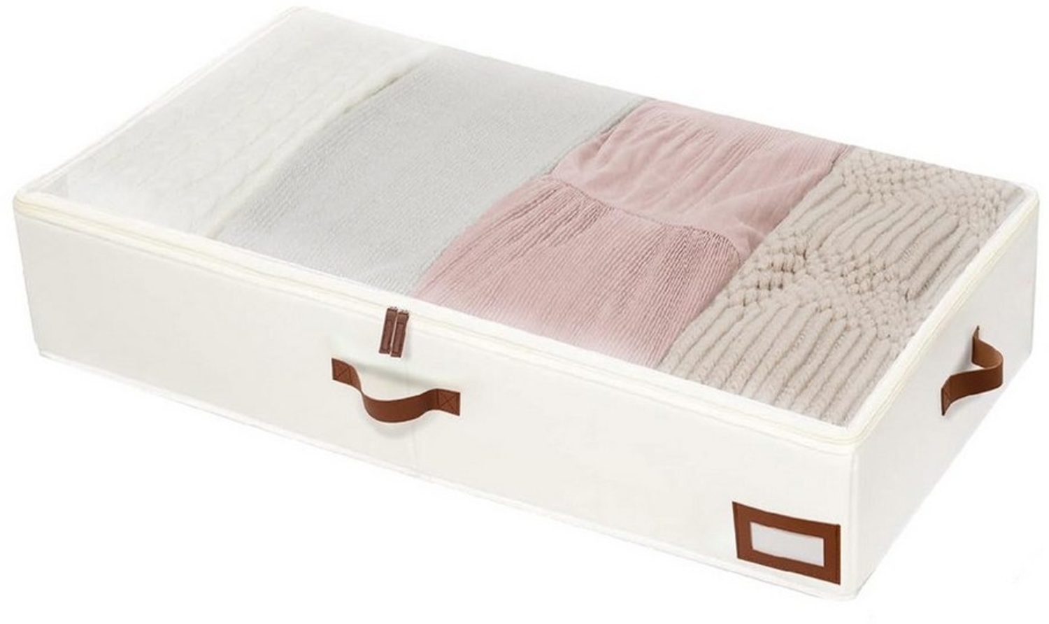 Coonoor Aufbewahrungsbox Faltbare Aufbewahrungsbox, 90-Liter-Unterbett-Aufbewahrungstasche (1 St), Kleideraufbewahrungstasche, große Haushalts-Aufbewahrungsbox Bild 1