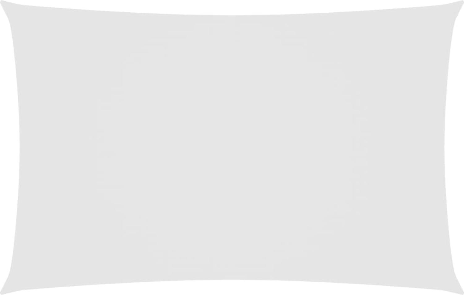 vidaXL Sonnensegel Oxford-Gewebe Rechteckig 2,5x5 m Weiß 135264 Bild 1