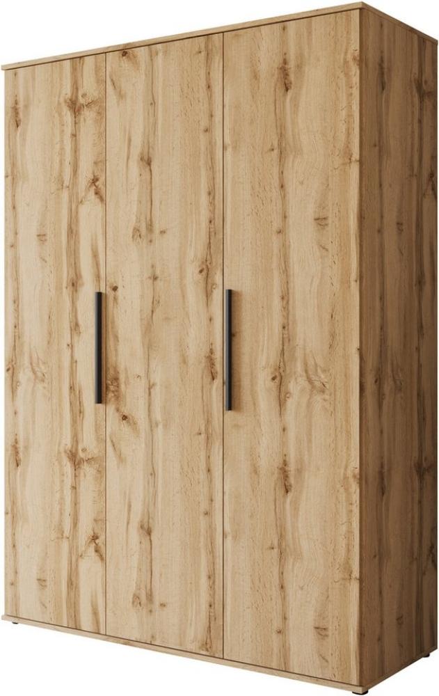 INOSIGN Kleiderschrank LAGOS Wäscheschrank, Garderobe, schwarze Griffe, Made in Europe Moderner Drehtürenschrank, FSC-zertifiziert, Schlafzimmerschrank Bild 1