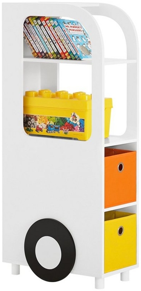 SoBuy Kinderregal KMB67, Bücherregal mit Boxen Aufbewahrungsregal Kinderzimmer Möbel Bild 1