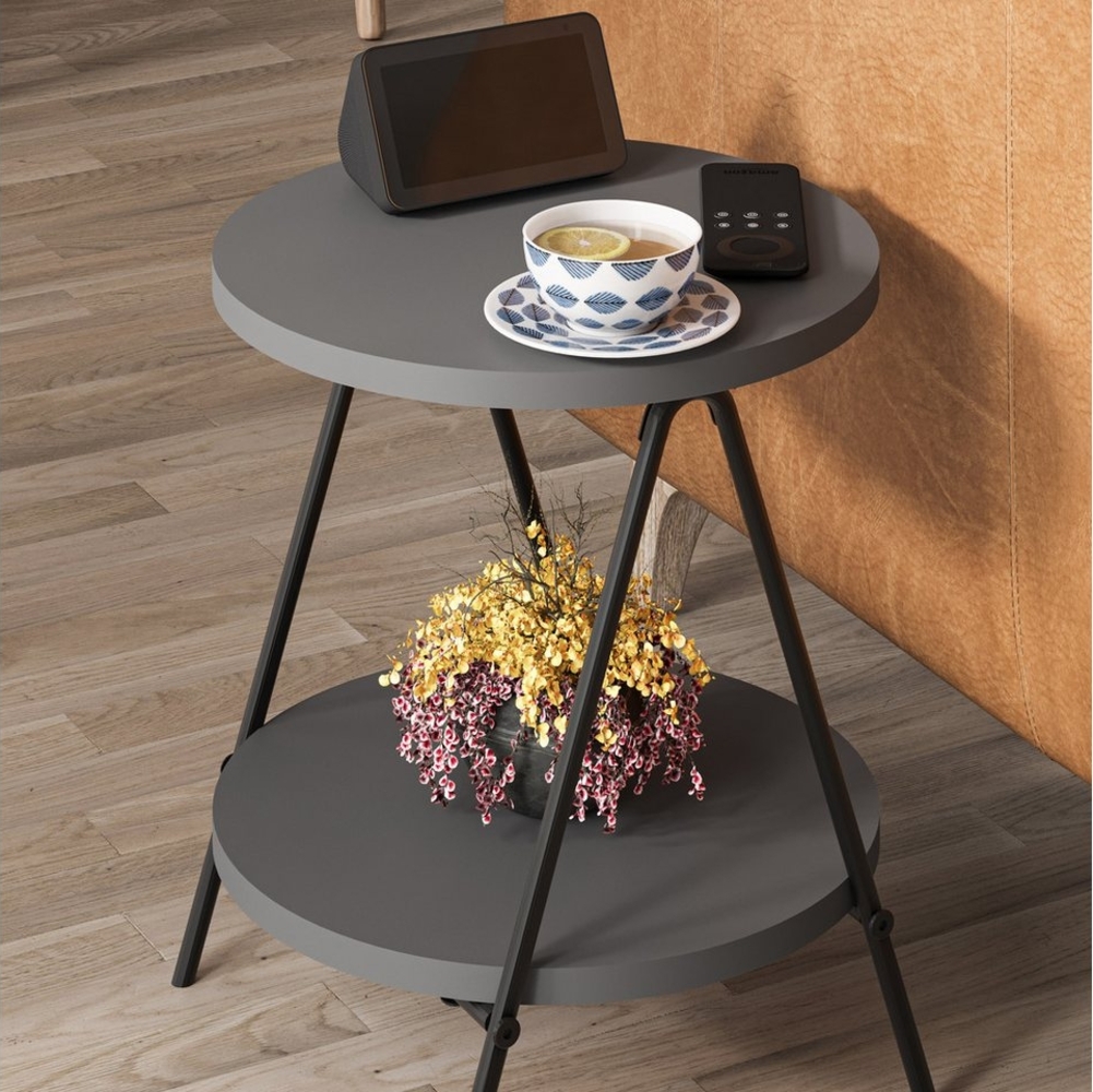 Decortie Beistelltisch Essel, Modern Beistelltisch, 35 x 35 x 42 cm Bild 1