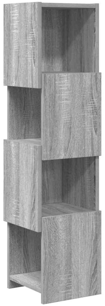 vidaXL Eckschrank Weiß 25,5 x 25 x 102 cm Holzwerkstoff 889810 Bild 1