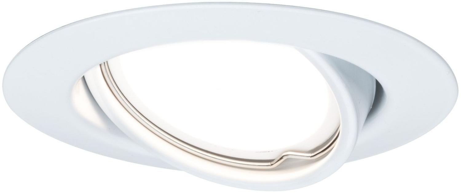 TIP NicePrice Einbauleuchten Set LED schwenkbar 3x3W 230V GU10 51mm Weiß12881 Bild 1