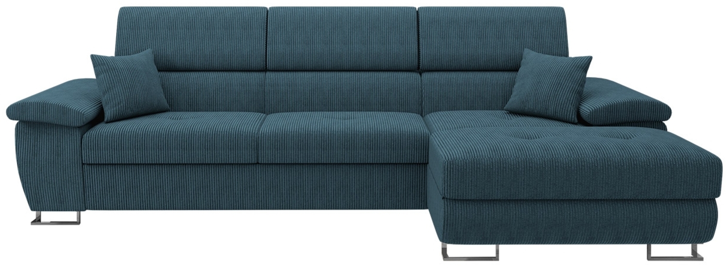 Ecksofa Cotere Mini Cord (Farbe: Poso 05, Seite: Rechts) Bild 1