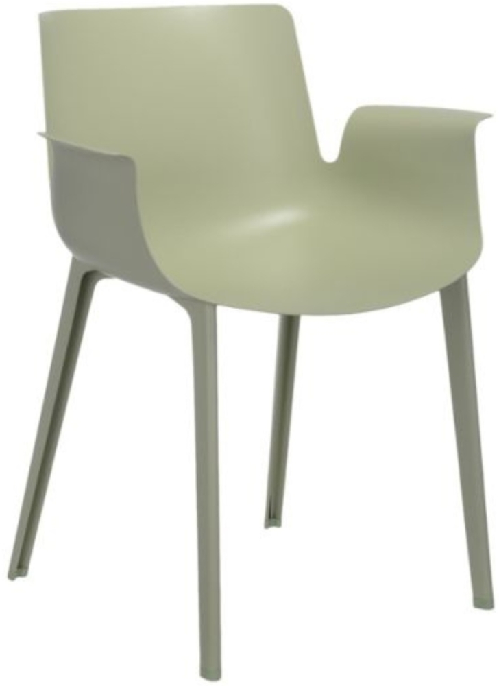 Kartell Piuma Armlehnstuhl - salbeigrün Bild 1