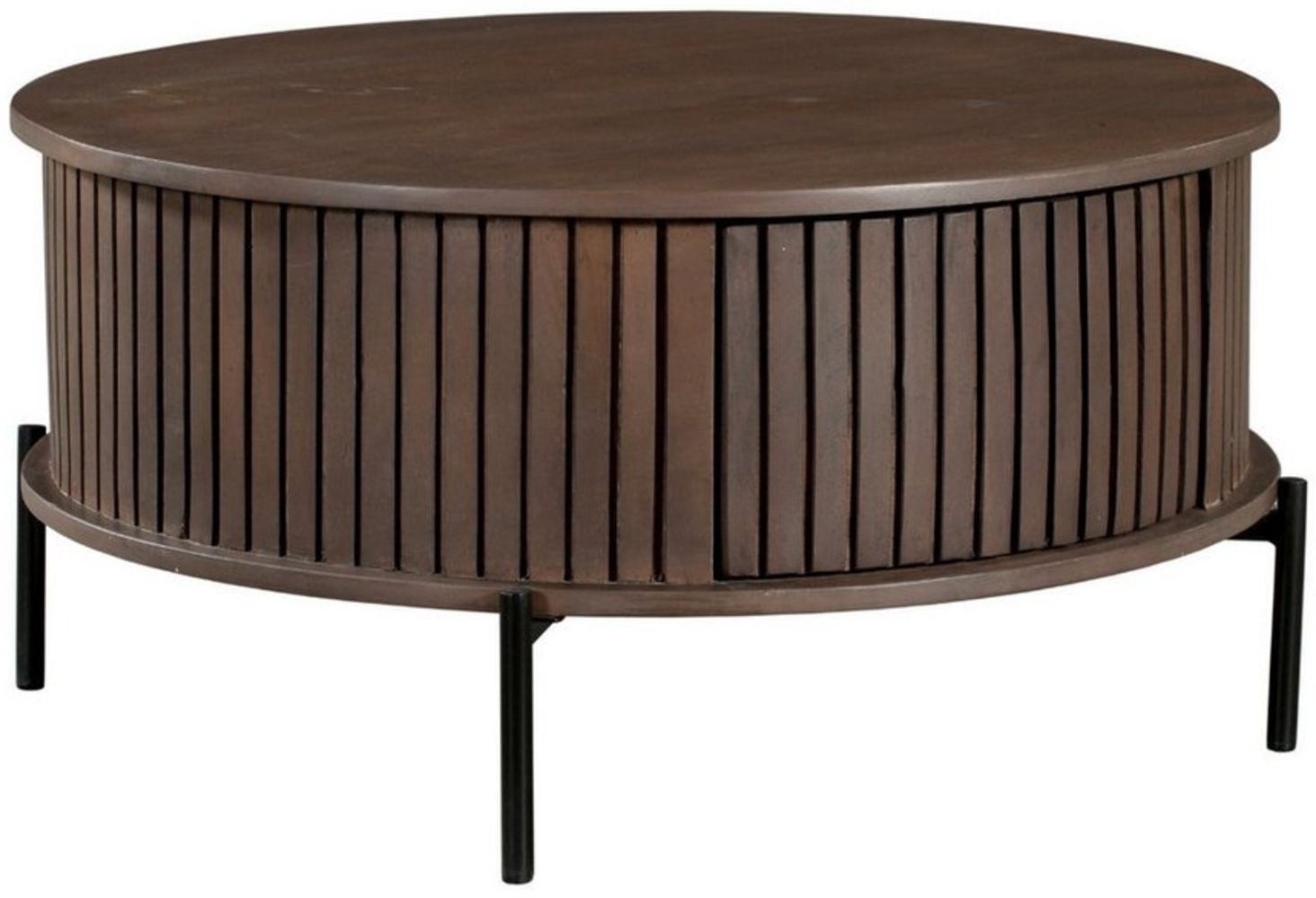BENEDO MÖBEL Couchtisch MADLEN - aus massivem Mangoholz, mit Stauraum, Aus hochwertigem Mangoholz, Maß: 80x80x40 cm, Farb- und Formauswahl Bild 1