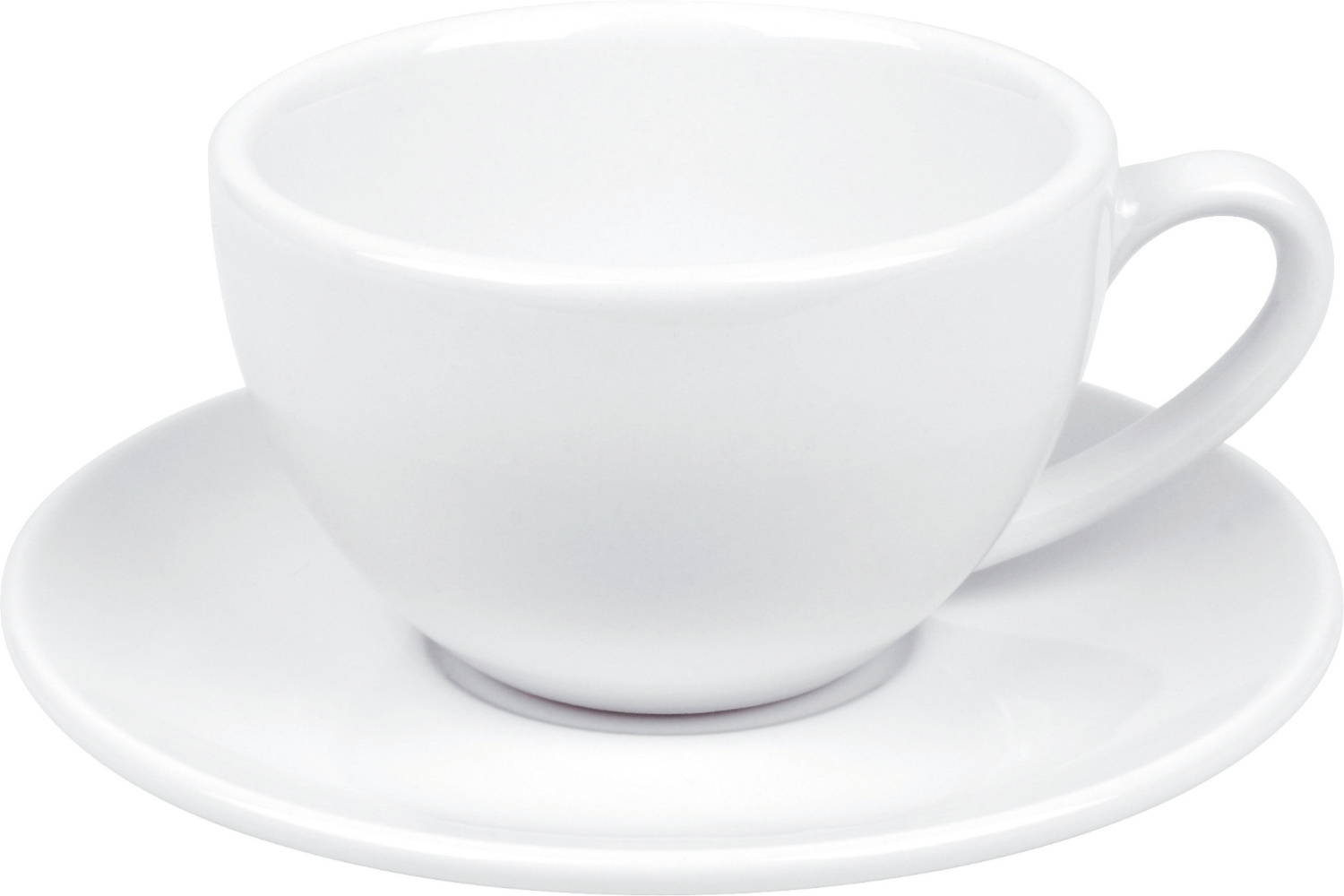 KÖNITZ Coffee Bar Cappuccinotasse mit Untertasse 245 ml, weiß Bild 1