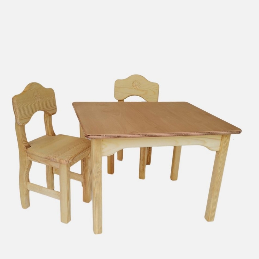 Madera Spielzeuge Kindertisch Kindertisch 75 (kinder möbel, 1-St, 1 tisch), hochwertiger Handarbeit aus Deutschland Bild 1