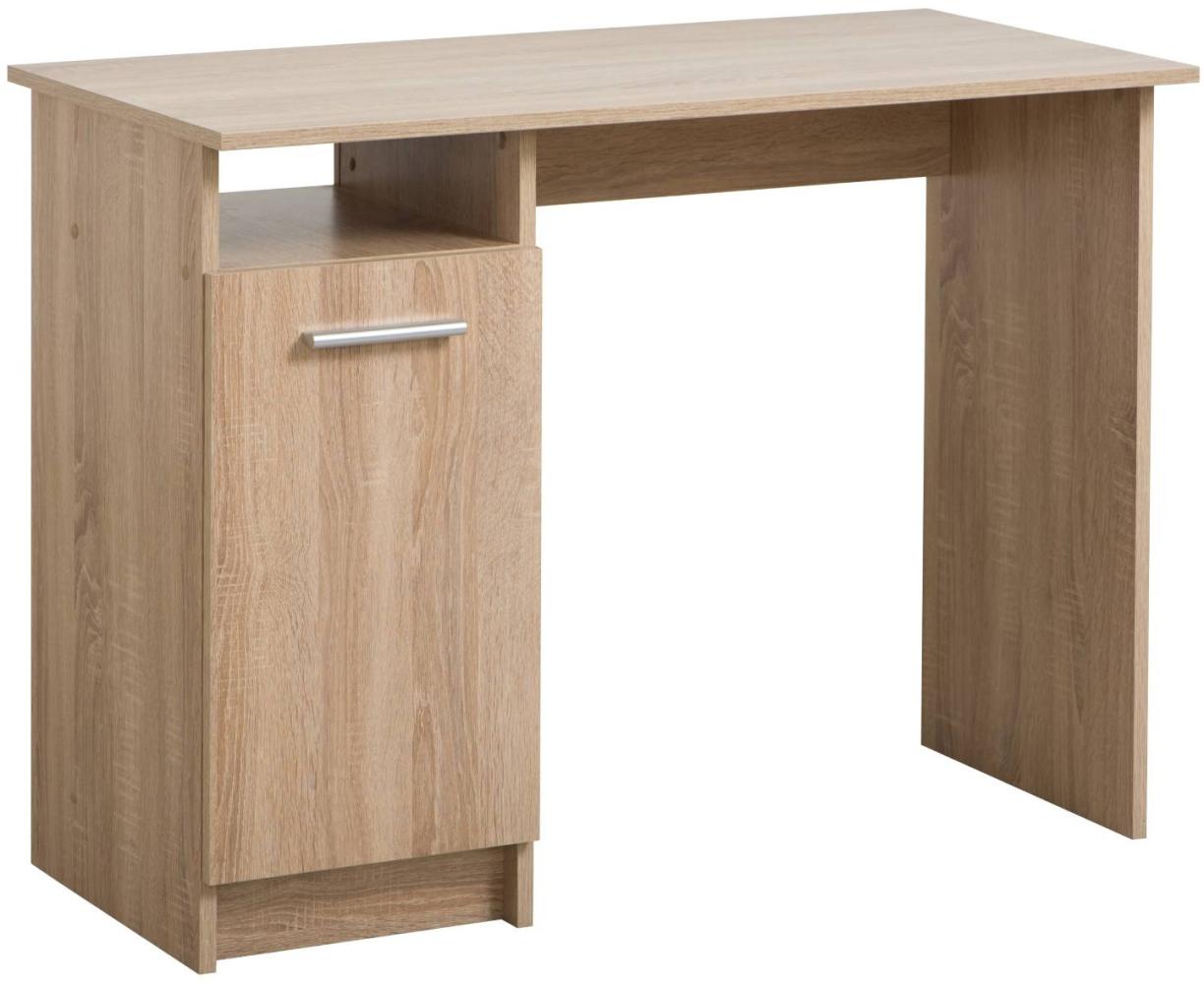 Schreibtisch Computertisch Bürotisch Arbeitstisch Platzsparend 50 x 100 cm Tisch Holz Bild 1