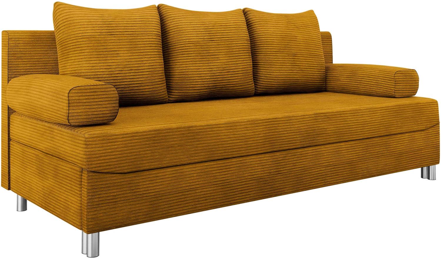 Schlafsofa Dover Cord (Sofa ohne Polsterhocker, Farbe: Poso 01) Bild 1