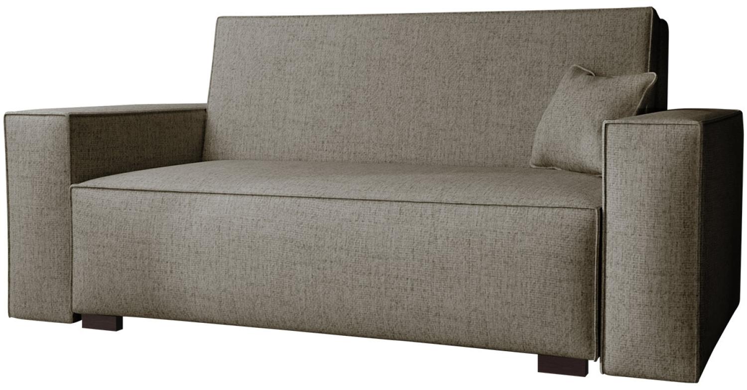 Schlafsofa Sofa Viva Duo III (Farbe: Neve 16) Bild 1