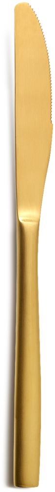 COMAS 6350 Dessertmesser BARCELONA GOLD Edelstahl 18/10 / PVD-Beschichtung / Gold-Finish Bild 1