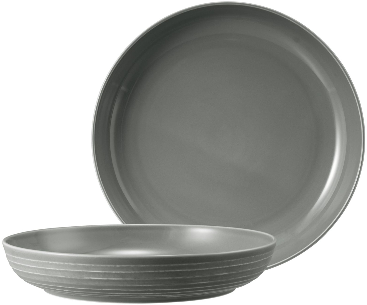 Seltmann Weiden Terra Foodbowl ø 28,4 cm perlgrau 2er Set - DS Bild 1
