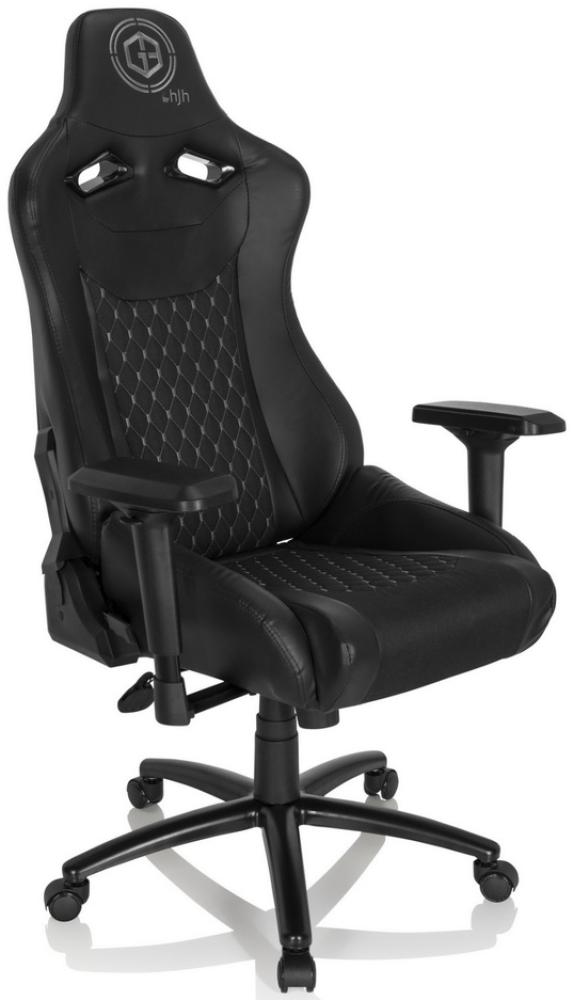 hjh OFFICE Gamingstuhl GAMEBREAKER SX 04 Stoff, Kunstleder Schwarz Bild 1