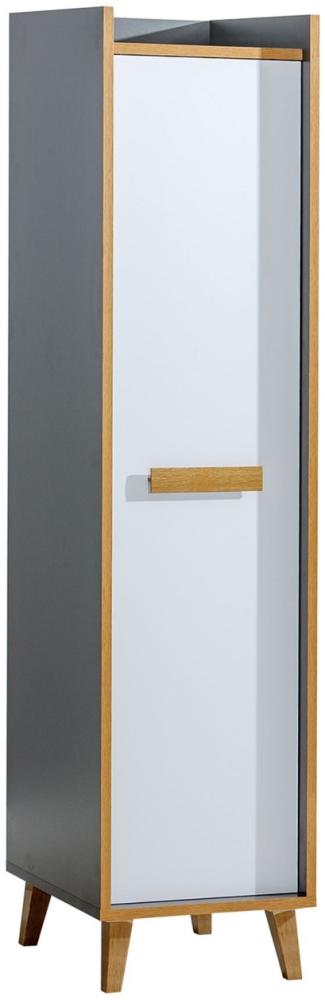 Küchenschrank Unterschrank 60cm Korpus- & lackierte Frontfarbe wählbar (RI-D3E/60) Bild 1