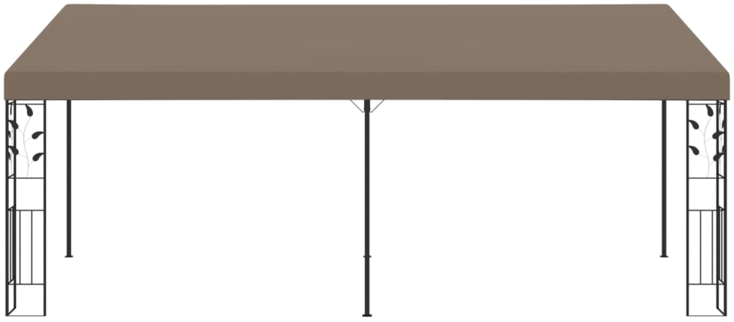 vidaXL Wand-Pavillon 6x3x2,5 m Taupe 312267 Bild 1