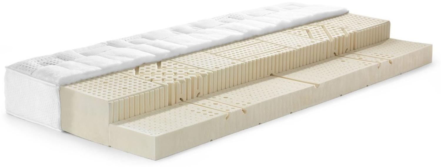 Swissflex Versa 22 Naturlatexmatratze 90x210 H1 (Soft bis 60kg) Fresh & Free Bild 1