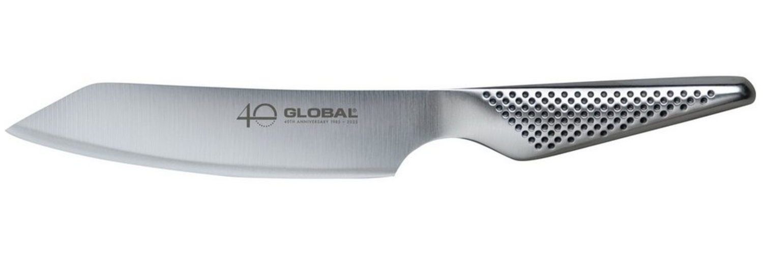 GLOBAL Santokumesser, GS-110/AB kleines Kiritsuke 15 cm - 40 Jahre Global Jubiläumsmesser Bild 1