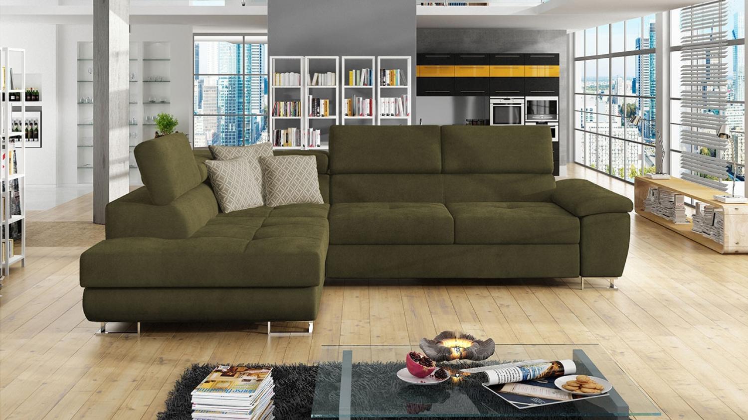 Ecksofa Cotere, Seite: Links, Farbe: Zetta 297 + Zetta 297 + Evo 26 Bild 1