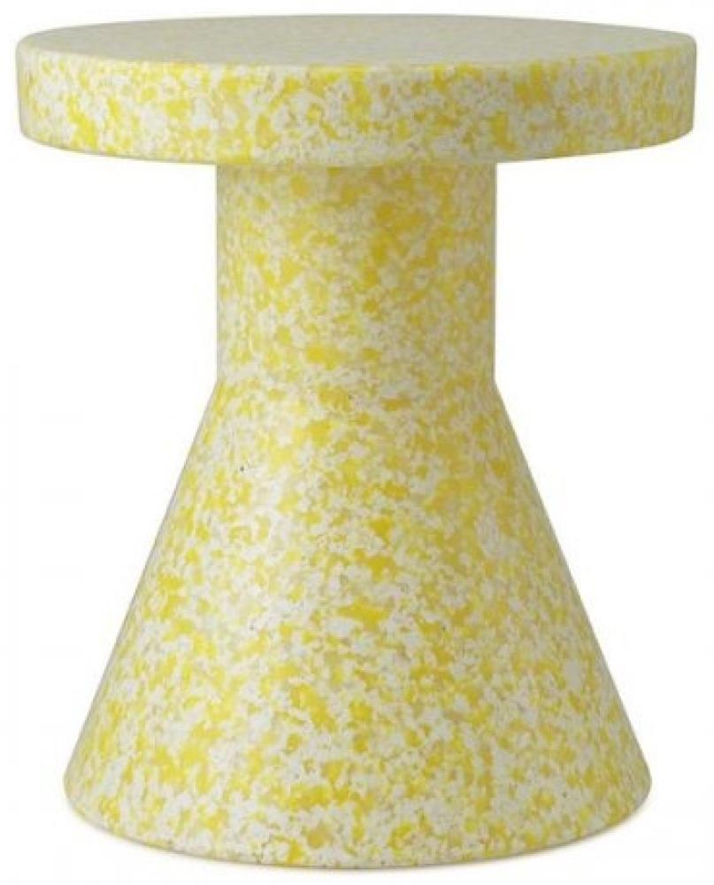 Normann Copenhagen Beistelltisch Hocker Bit Stool Cone Yellow 605700 Bild 1