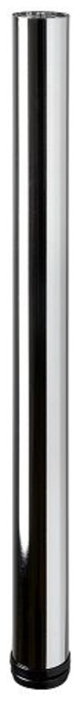 Hettich Möbelfuß 6,0 x 70 - 73 cm Stahl verchromt - 1 Stück Bild 1