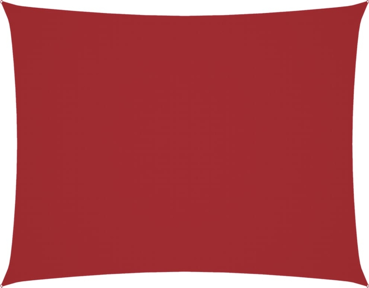vidaXL Sonnensegel Oxford-Gewebe Rechteckig 2,5x4 m Rot 135647 Bild 1