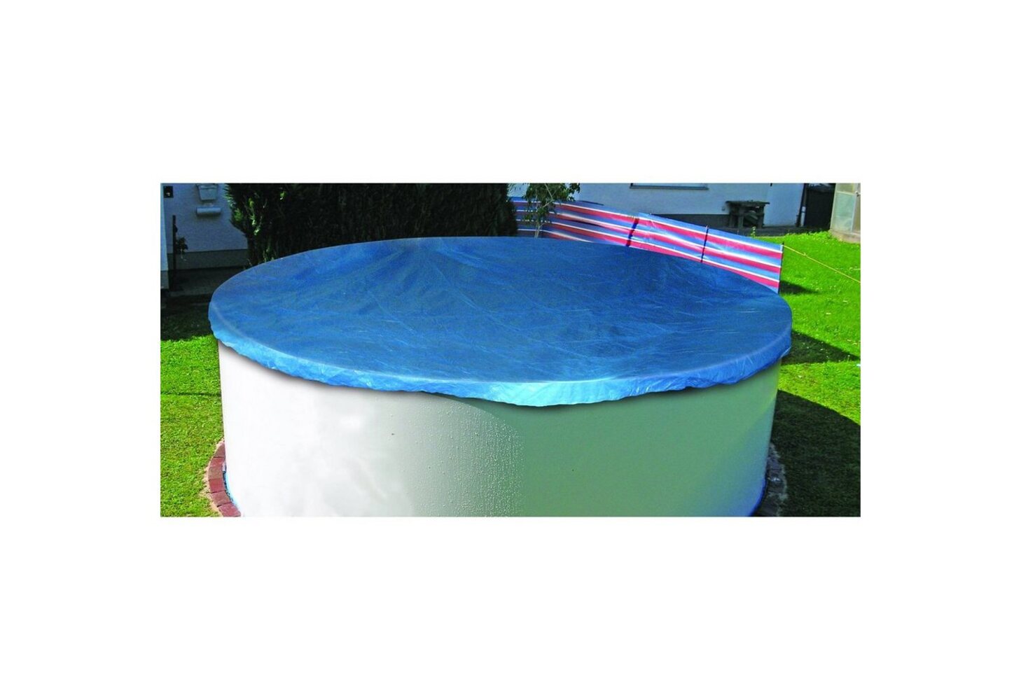 SUMMER FUN Pool-Abdeckplane Standard-Abdeckplane Ø 460cm (Komplett-Set), Gummizug Bild 1