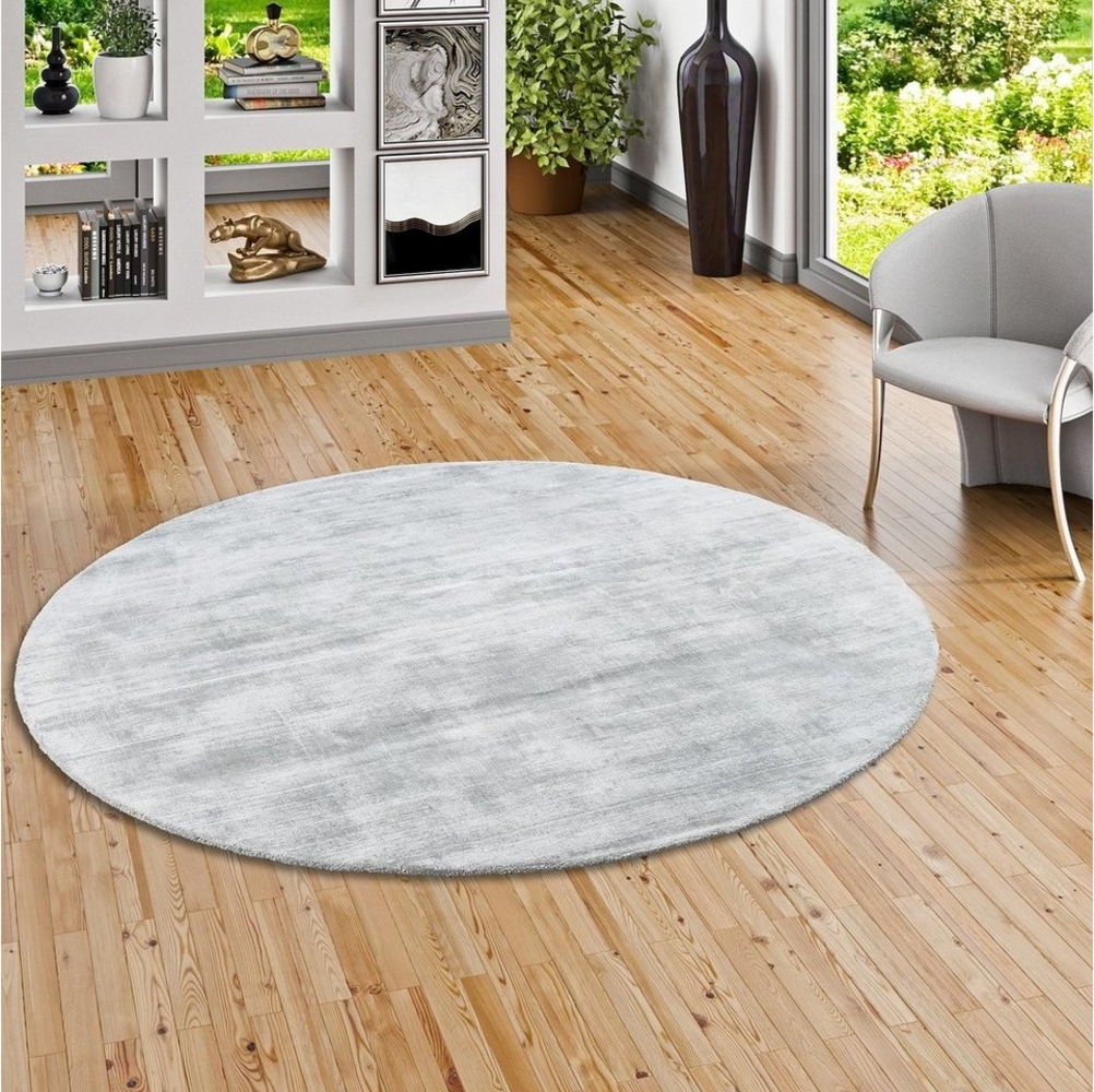 Pergamon Designteppich Luxus Designer Teppich Roma Rund, Rund, Höhe: 12 mm Bild 1