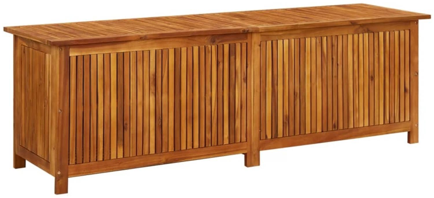 vidaXL Garten-Aufbewahrungsbox 175x50x58 cm Massivholz Akazie 316499 Bild 1