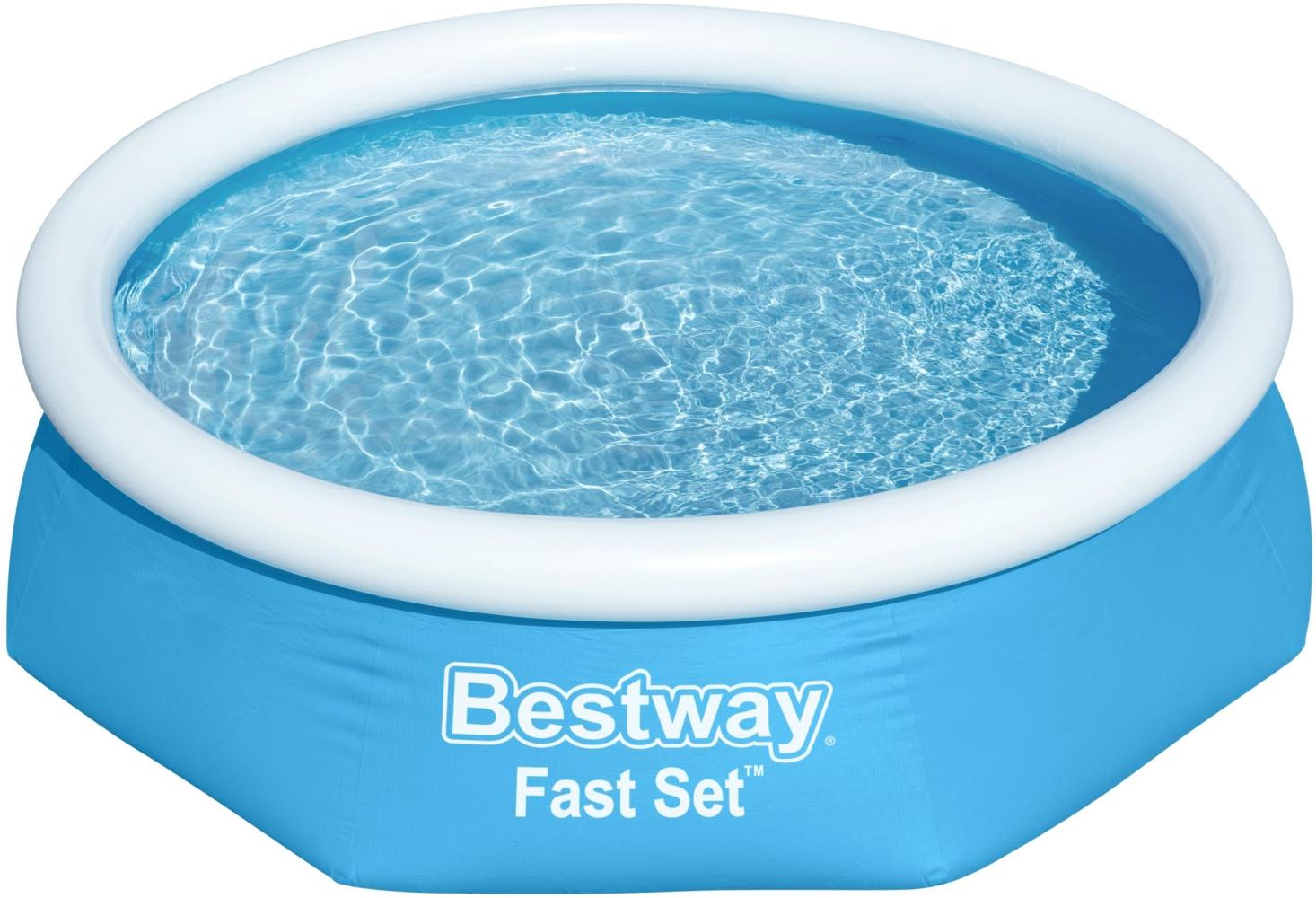 Fast Set™ Aufstellpool ohne Pumpe Ø 244 x 61 cm, blau, rund Bild 1