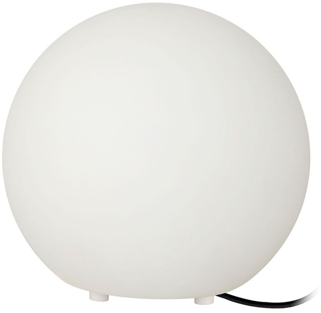 s.luce Globe pro langlebige Garten Außenkugel Weiß Weiß Ø 50cm Bild 1