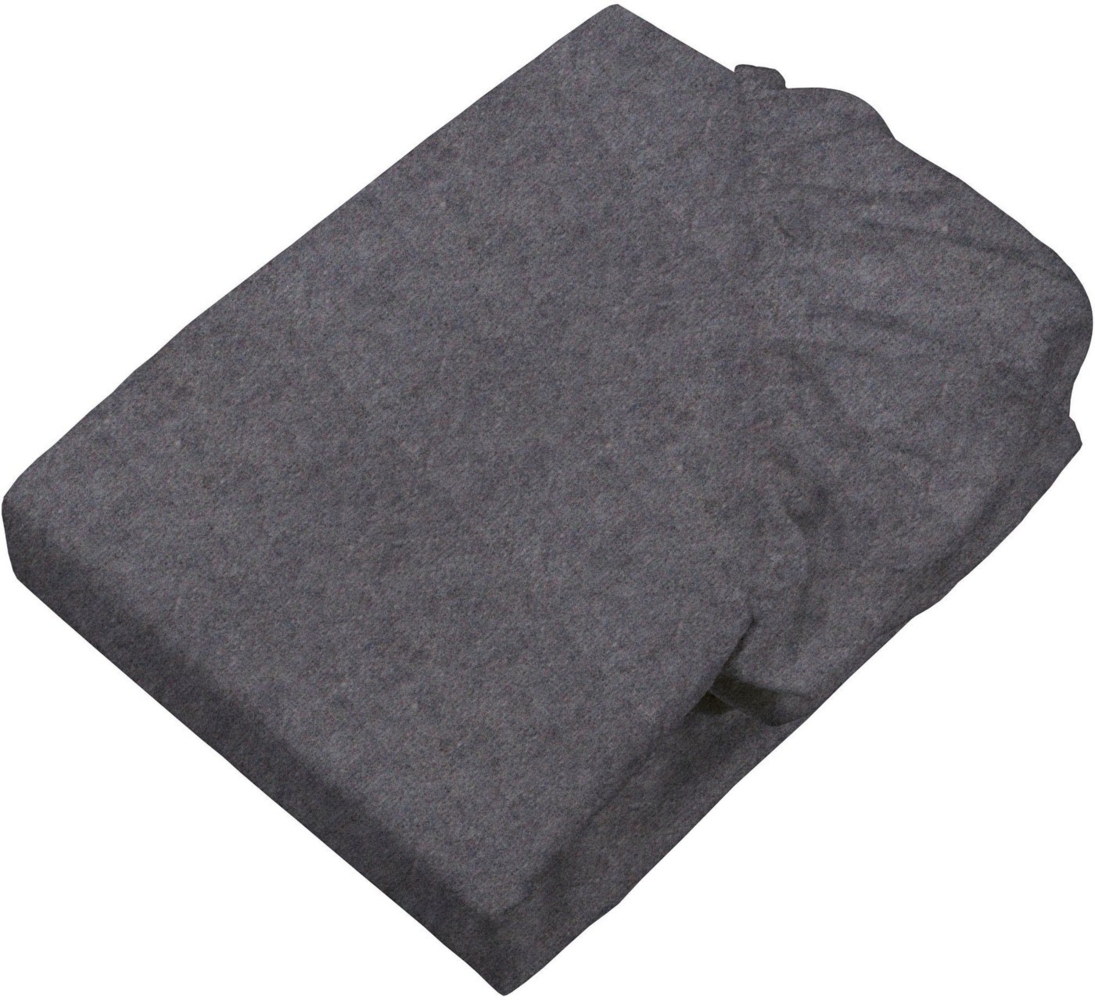 SETEX Bettlaken Feinbiber Melange Spannbetttuch, Feinbiber, Gummizug: rundum, (1 Stück), Melange-Effekt: Tiefe, Lebendigkeit, interessante Optik für das Auge Bild 1