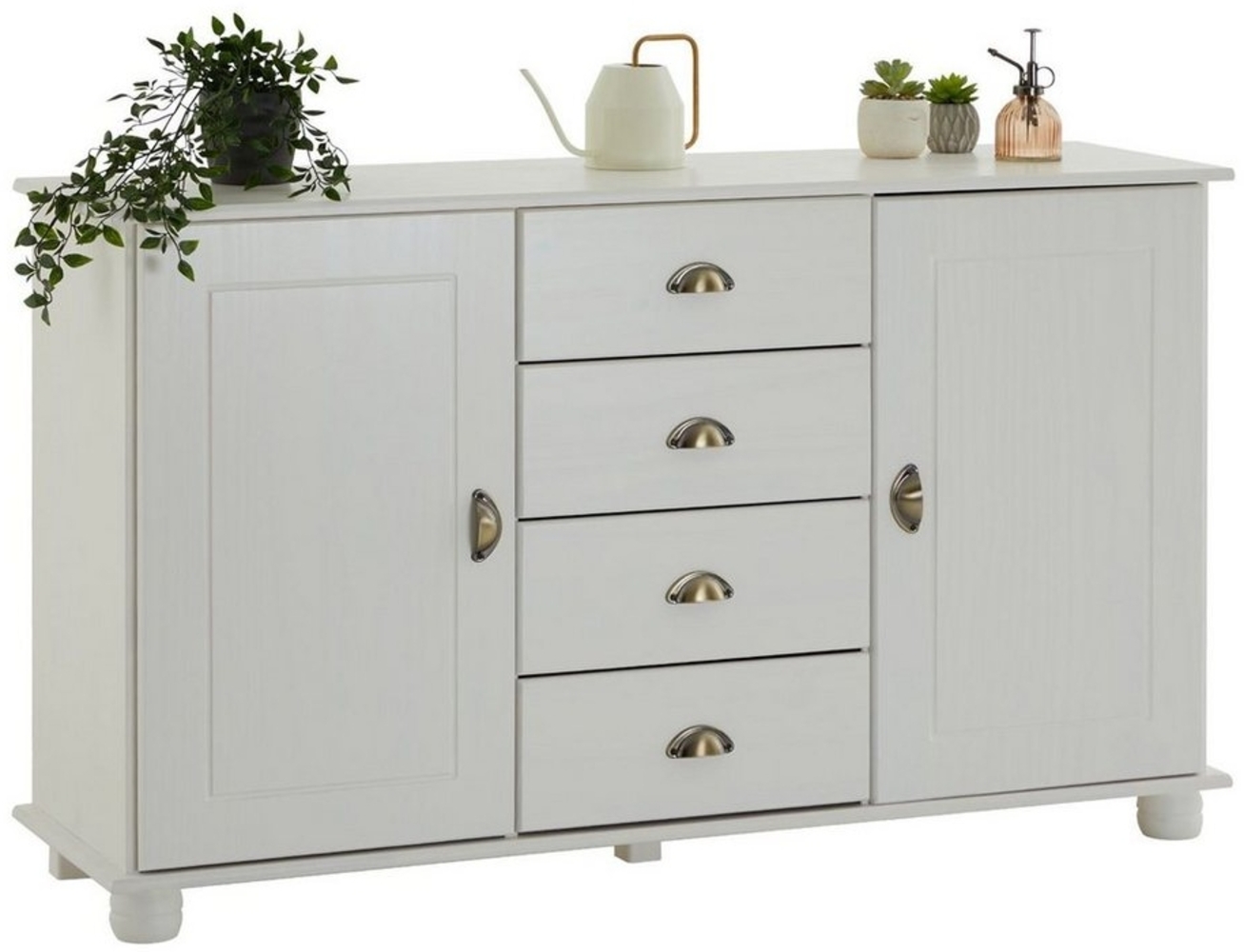 IDIMEX Kommode COLMAR, Sideboard Flur Kommode Sideboard Anrichte Landhausstil Kiefer massiv w Bild 1