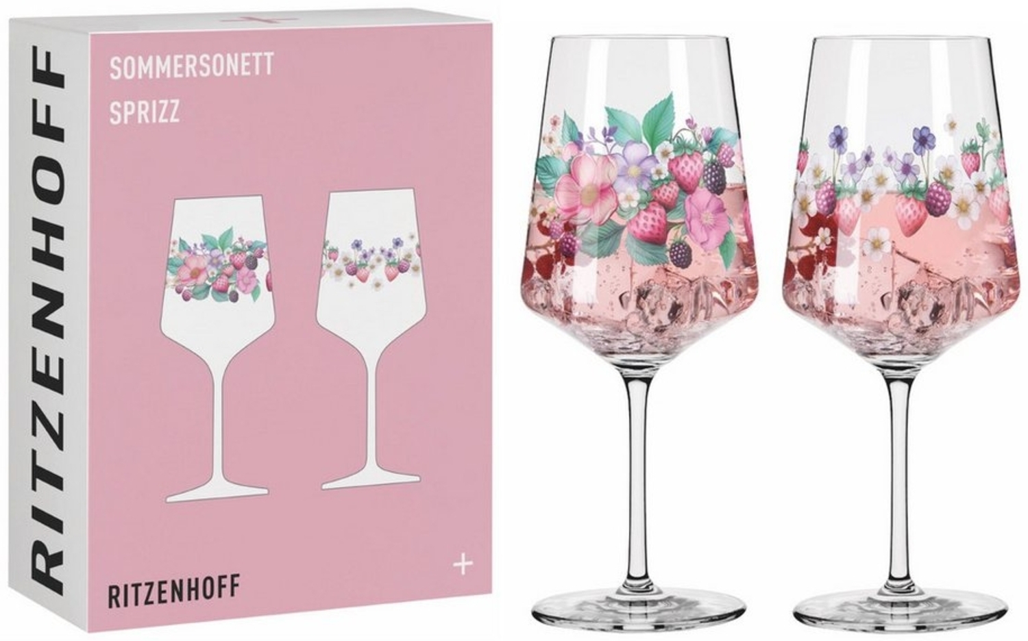 Ritzenhoff 6011004 Aperitifglas 2er-Set F25 SOMMERSONETT Sprizz 2025 Bild 1