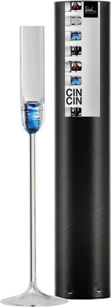 Eisch Kelch Cin Cin Blau, Kelchglas, Schnapskelch, Glas, Blau, 45 ml, 78000823 Bild 1