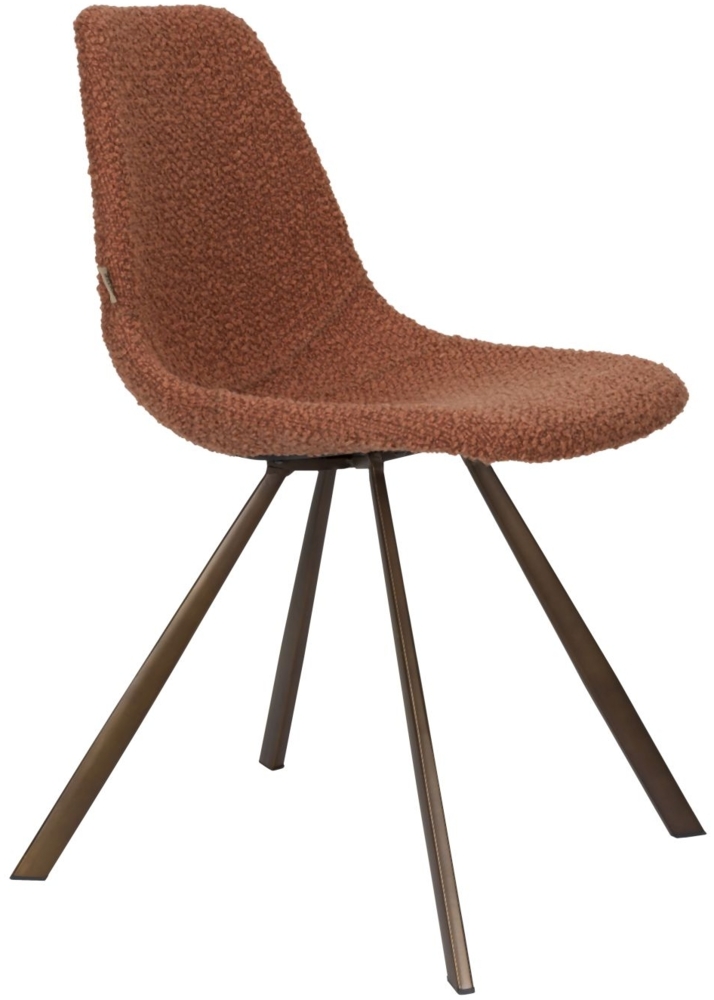 Esszimmerstuhl FRANKY Bouclé Terra von DutchBone Bild 1