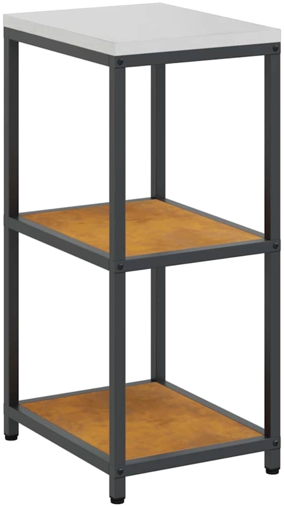 vidaXL Küchenlageregal mit Regal mit Speicher Rostig Wetterfeststahl 874974 Bild 1