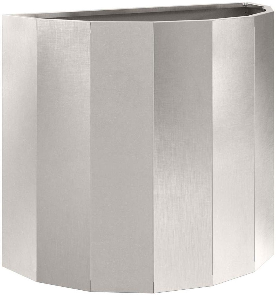 vidaXL Pflanzkübel Silber 60 x 30 x 50 cm Edelstahl 883721 Bild 1