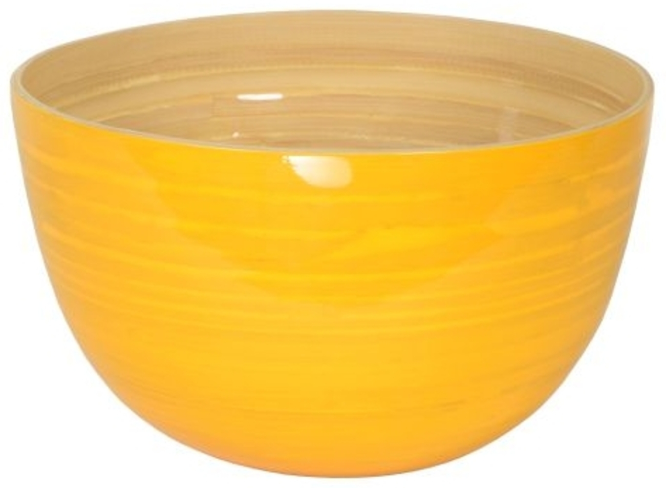 albert L. Bambus Bowl 30x18 yellow Bild 1