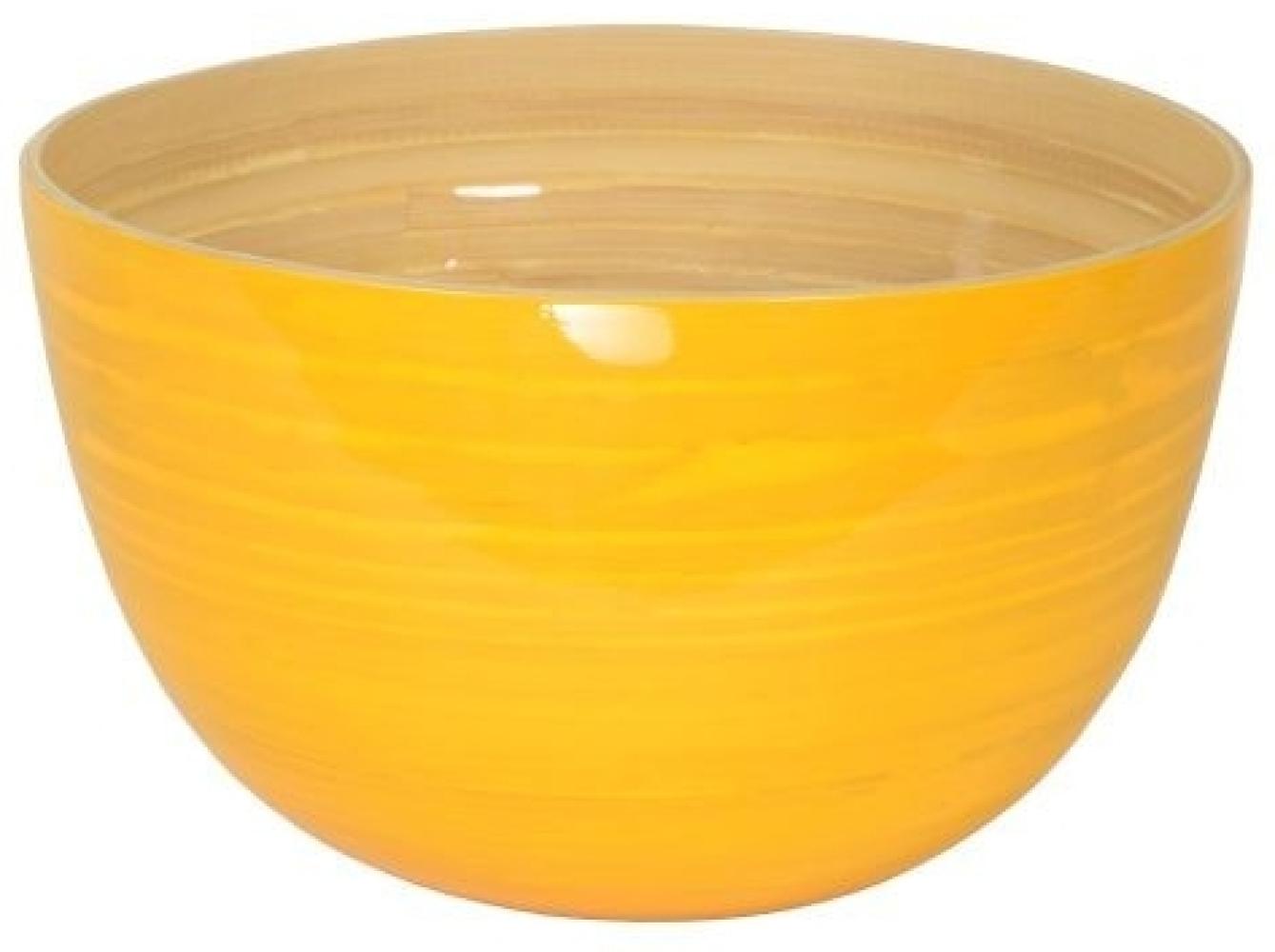 albert L. Bambus Bowl 30x18 yellow Bild 1