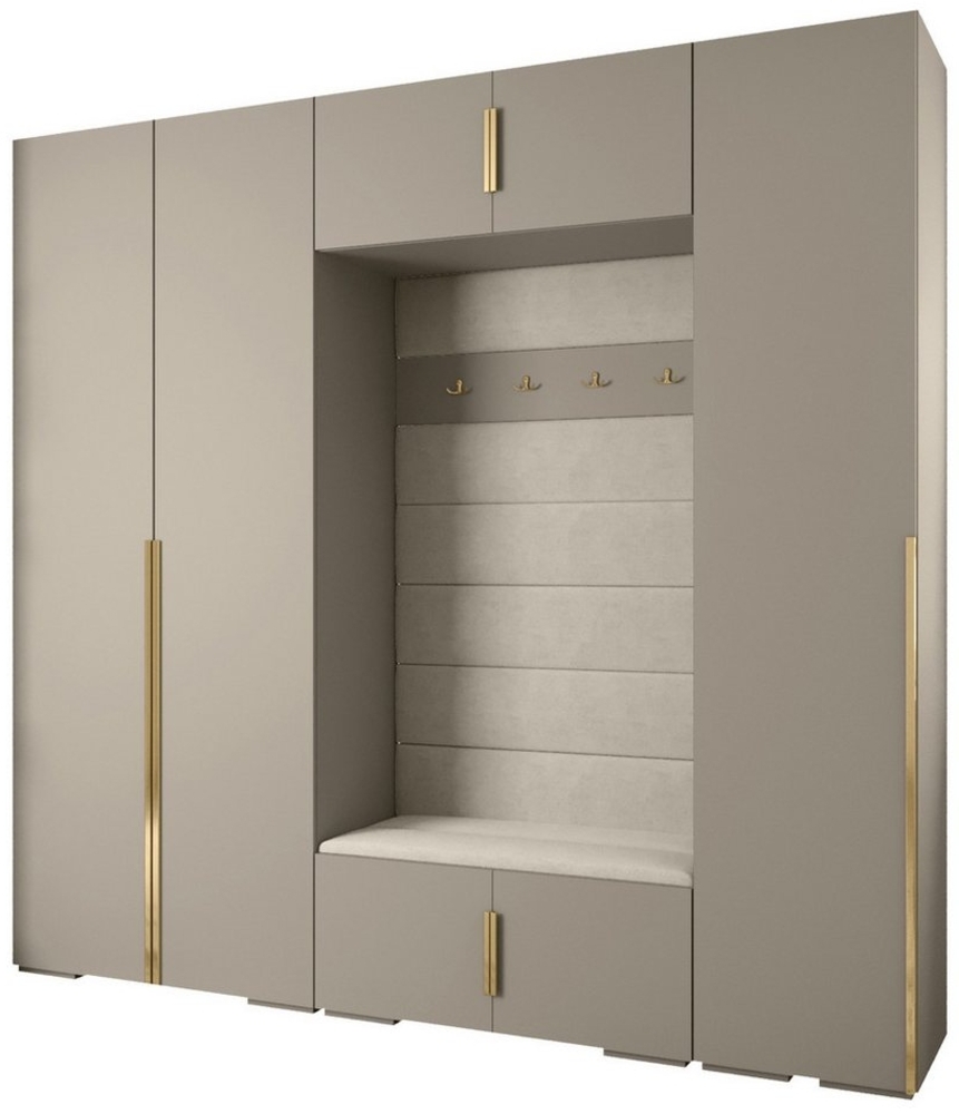 ABIKS MÖBEL Kompaktgarderobe INOVA 1 SATZ 8 Möbelset, Garderobe mit Kleiderstange und Regalen Bild 1
