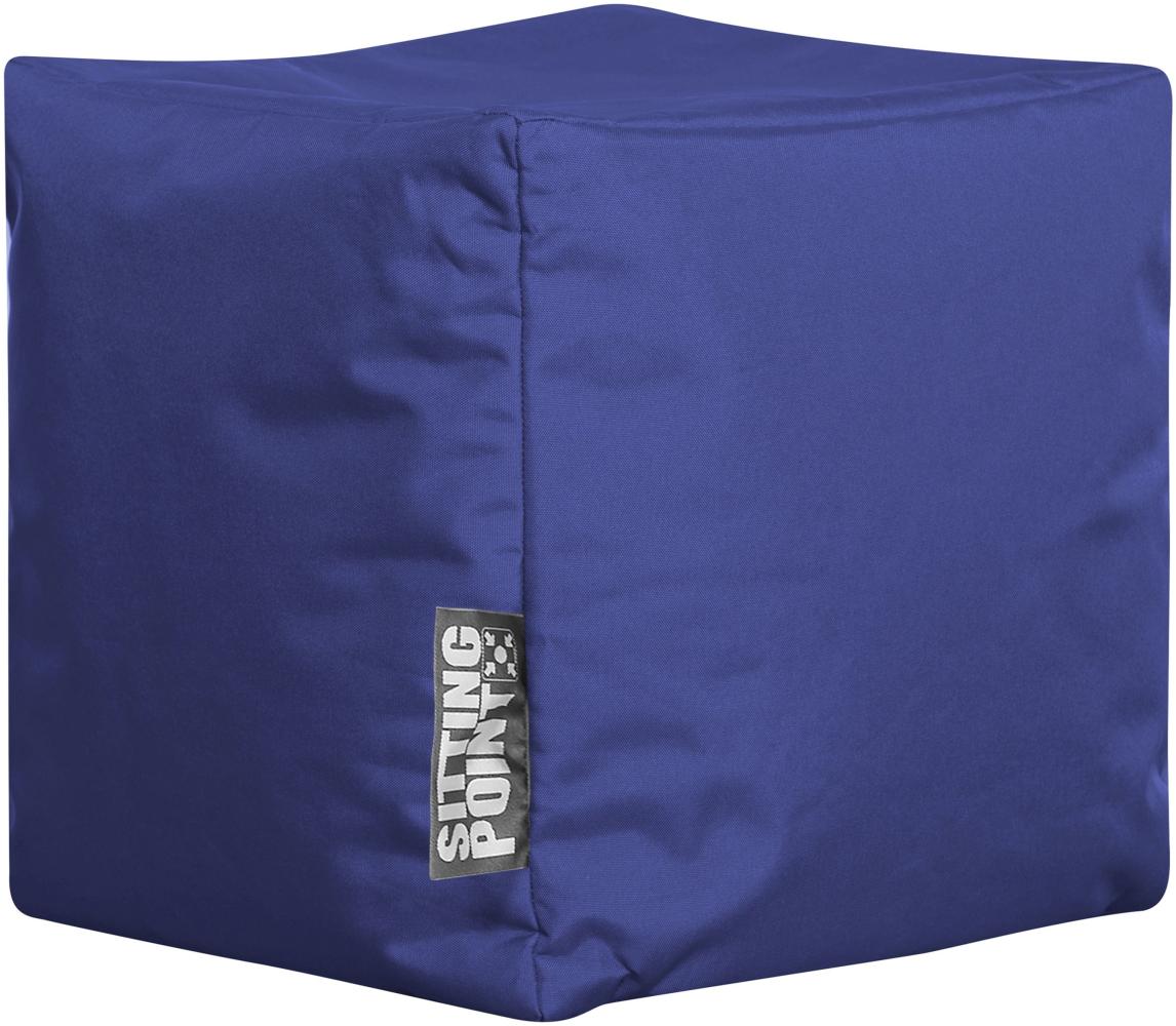 Sitting Point Sitzsack Cube Scuba blau Bild 1