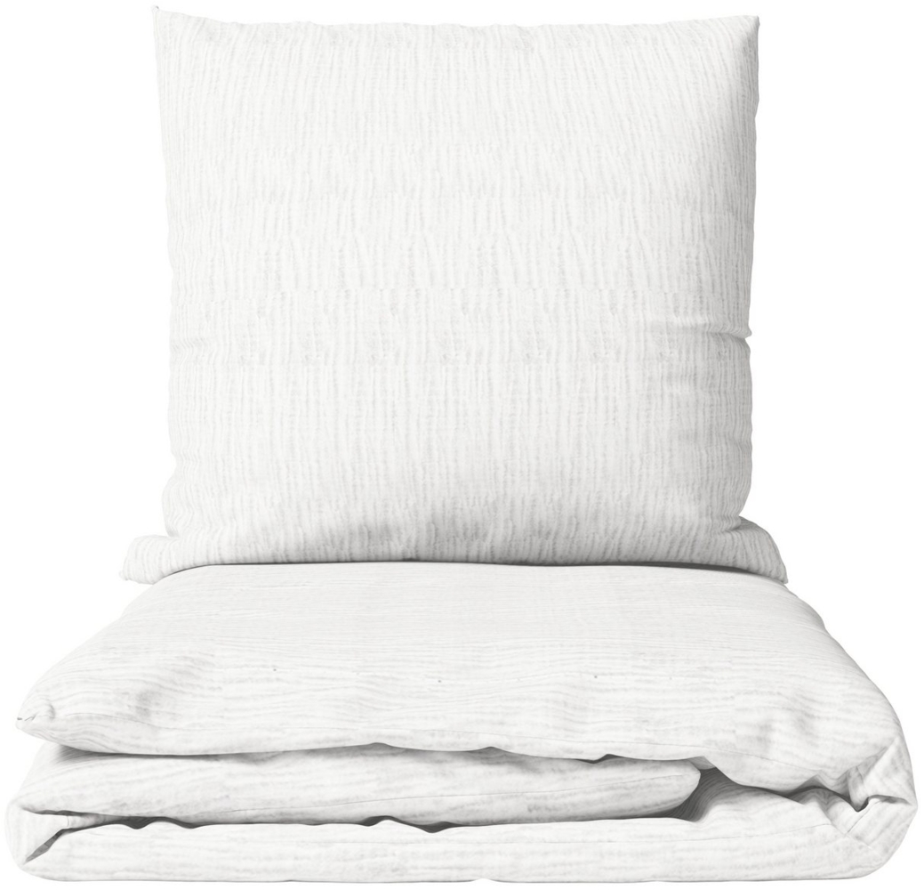 Leonado Vicenti Bettwäsche Musselin 135x200cm oder 155x220cm, Musselin, 2 teilig, mit Knopfverschluss, hypoallergen, bügelfrei Bild 1