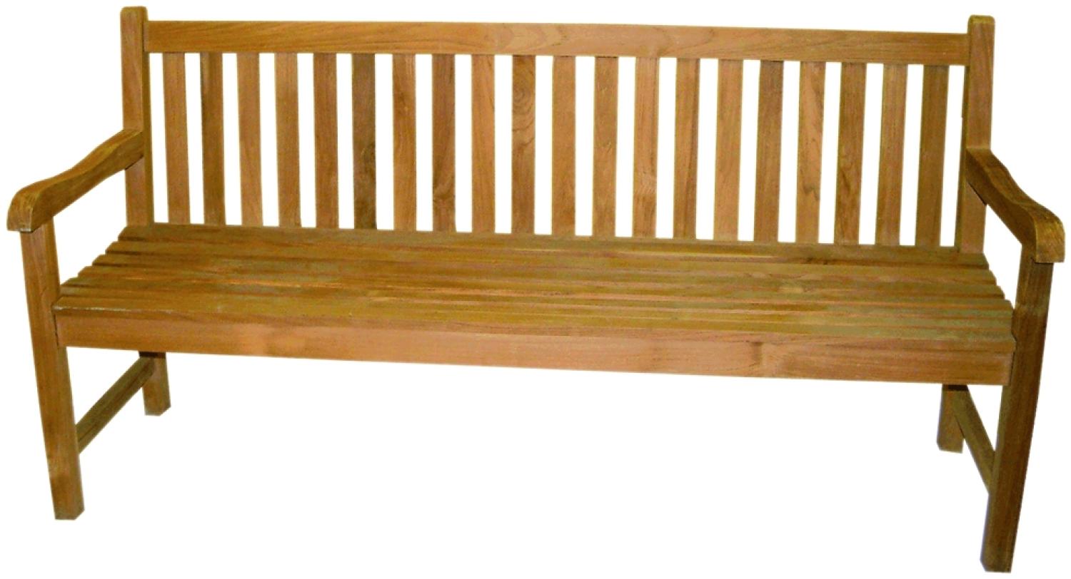 Premium Teak Gartenbank Sitzbank Holzbank Teakbank Parkbank nachhaltig 180cm Bild 1
