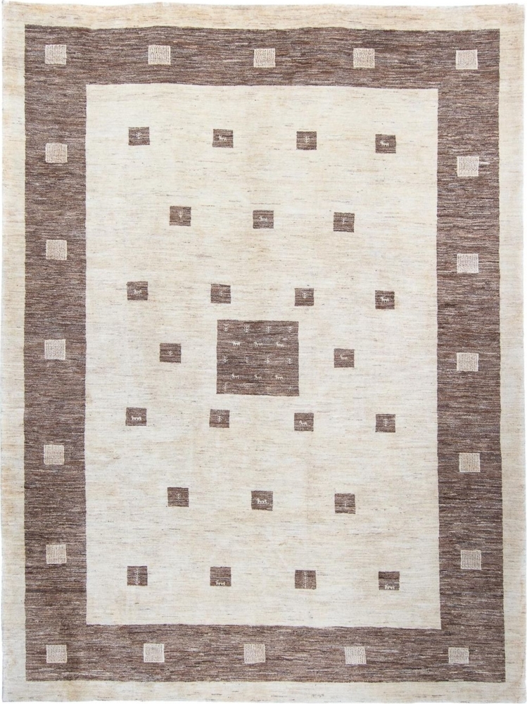 Morgenland Wollteppich - 340 x 250 cm - Beige Bild 1