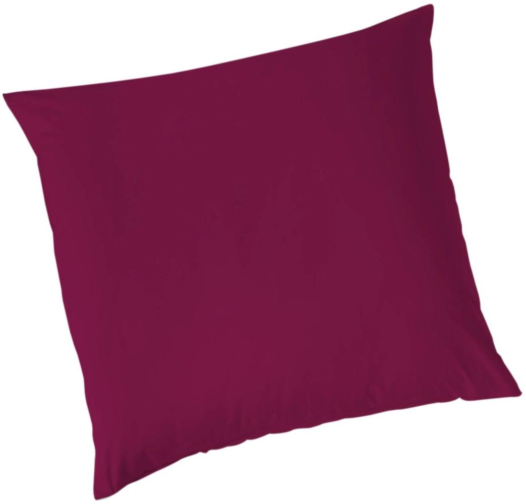 Vario Kissenbezug Jersey bordeaux, 80 x 80 cm Bild 1