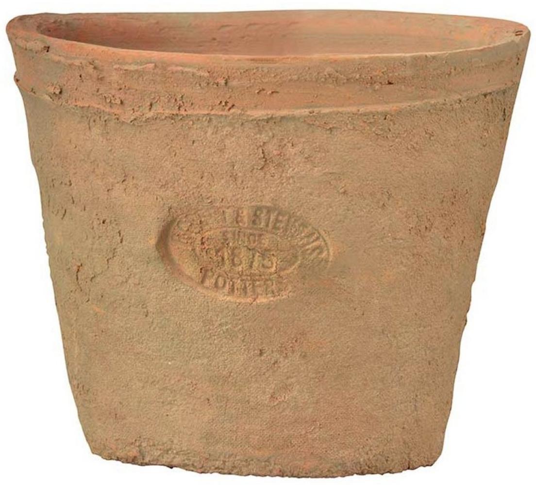 esschert design Übertopf Terracotta Blumentopf im Landhausstil 8 cm Hoch Bild 1