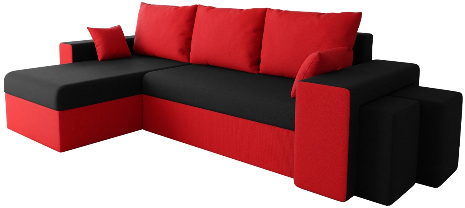 Ecksofa Papani (Farbe: Mikrofaza 0022 + Mikrofaza 0015) Bild 1