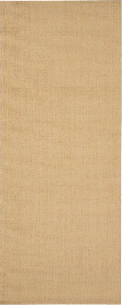 vidaXL Teppich Natur Sisal 80x200 cm 136306 Bild 1