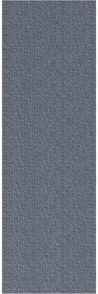 vidaXL Teppichläufer Hellgrau 80 x 200 cm Stoff 42011428 Bild 1